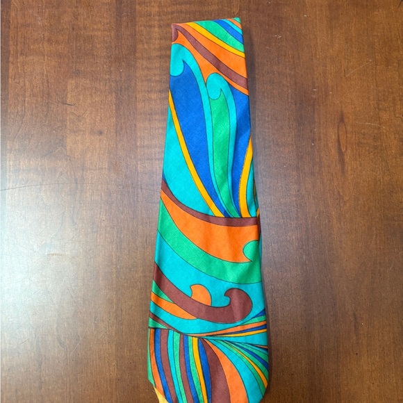 Austin Reed Multicolor Abstract Tie - Picture 2 of 4